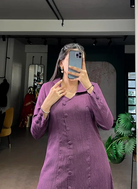 Nnk4700 Nv Herry Plain Kurti With Bottom Collections
